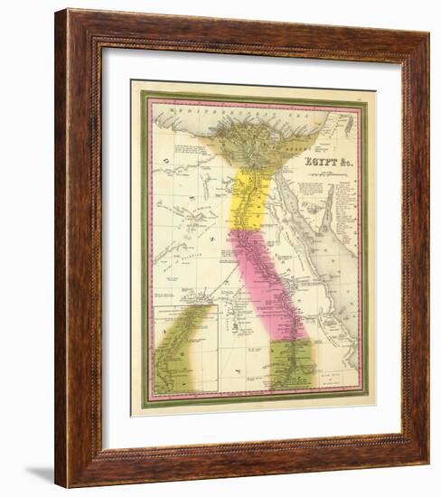 Egypt, c.1846-Samuel Augustus Mitchell-Framed Art Print