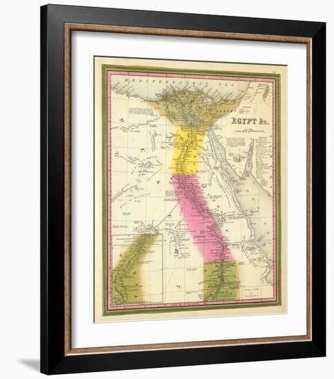 Egypt, c.1846-Samuel Augustus Mitchell-Framed Art Print