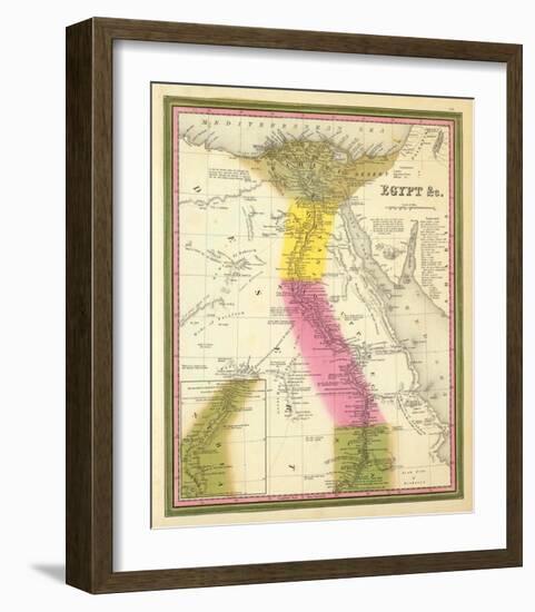 Egypt, c.1846-Samuel Augustus Mitchell-Framed Art Print