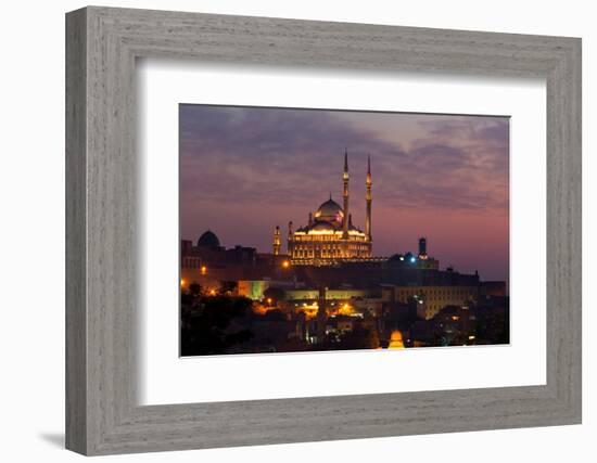 Egypt, Cairo, Citadel and Mosque of Muhammad Ali-Catharina Lux-Framed Photographic Print