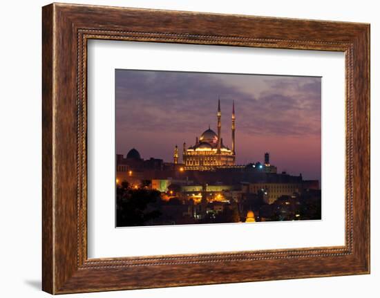 Egypt, Cairo, Citadel and Mosque of Muhammad Ali-Catharina Lux-Framed Photographic Print