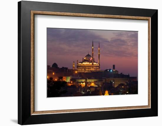 Egypt, Cairo, Citadel and Mosque of Muhammad Ali-Catharina Lux-Framed Photographic Print