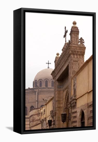 Egypt, Cairo, Coptic Old Town, Church El Muallaqa, the Hanging Church-Catharina Lux-Framed Premier Image Canvas