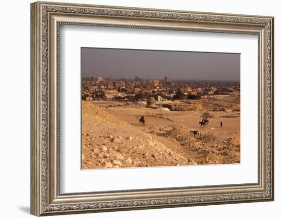 Egypt, Cairo, Giza, Evening Light-Catharina Lux-Framed Photographic Print