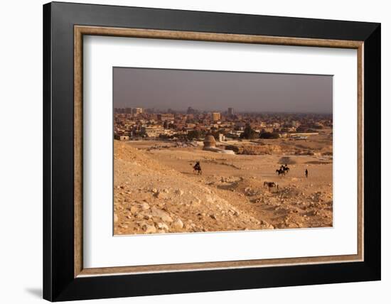 Egypt, Cairo, Giza, Evening Light-Catharina Lux-Framed Photographic Print