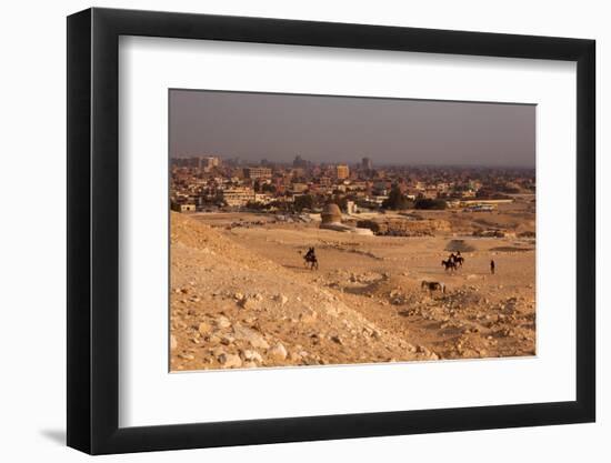 Egypt, Cairo, Giza, Evening Light-Catharina Lux-Framed Photographic Print