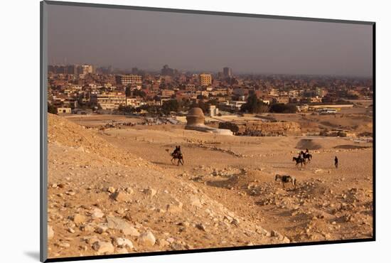 Egypt, Cairo, Giza, Evening Light-Catharina Lux-Mounted Photographic Print