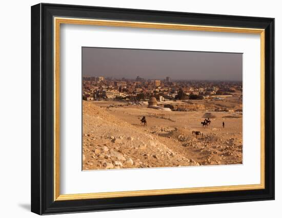 Egypt, Cairo, Giza, Evening Light-Catharina Lux-Framed Photographic Print