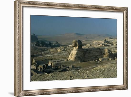 Egypt, Cairo, Giza, Great Sphinx-null-Framed Giclee Print