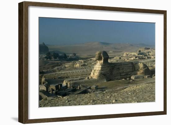 Egypt, Cairo, Giza, Great Sphinx-null-Framed Giclee Print