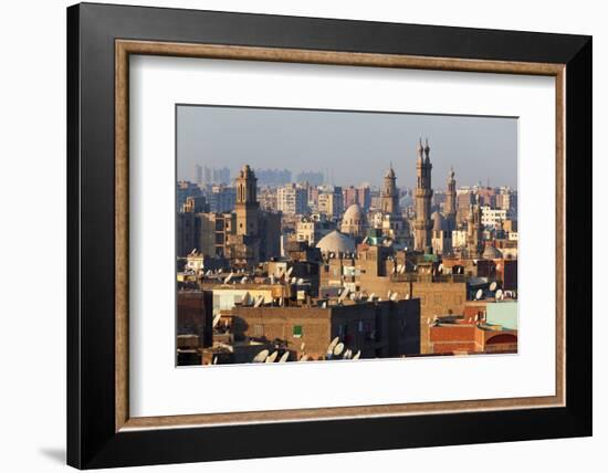 Egypt, Cairo, Islamic Old Town Evening Light-Catharina Lux-Framed Photographic Print