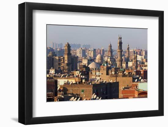 Egypt, Cairo, Islamic Old Town Evening Light-Catharina Lux-Framed Photographic Print