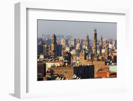 Egypt, Cairo, Islamic Old Town Evening Light-Catharina Lux-Framed Photographic Print