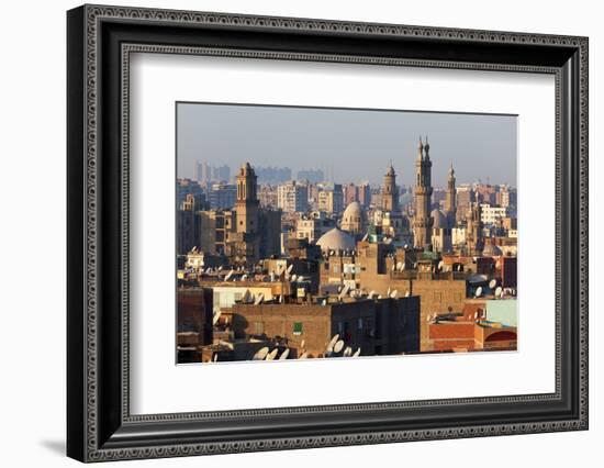 Egypt, Cairo, Islamic Old Town Evening Light-Catharina Lux-Framed Photographic Print