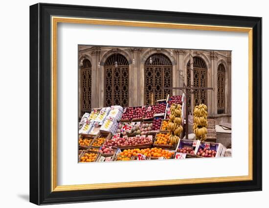 Egypt, Cairo, Islamic Old Town, Fruit Stall-Catharina Lux-Framed Photographic Print