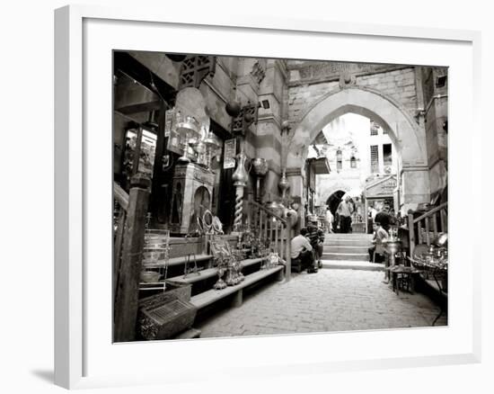 Egypt, Cairo, Islamic Quarter, Khan El Khalili Bazaar-Michele Falzone-Framed Photographic Print