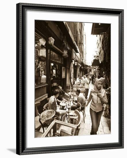 Egypt, Cairo, Islamic Quarter, Khan El Khalili Bazaar-Michele Falzone-Framed Photographic Print