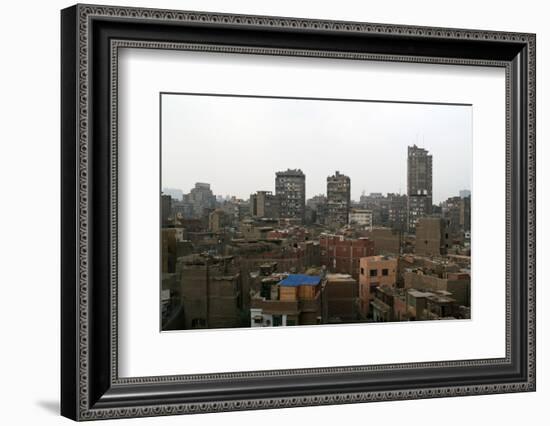 Egypt, Cairo, Old Town, View from Bab Zweila-Catharina Lux-Framed Photographic Print