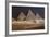 Egypt, Cairo, Pyramids of Gizeh by Night-Catharina Lux-Framed Photographic Print