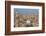 Egypt, Cairo, View from Mosque of Ibn Tulun on the Old Town-Catharina Lux-Framed Photographic Print