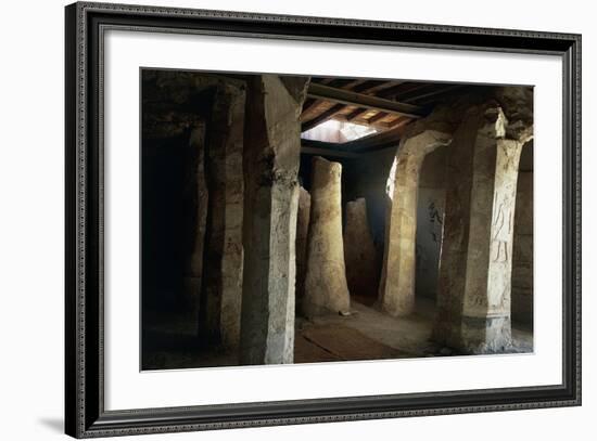 Egypt, El-Moa'Alla, Tomb of Ankhtifi Interior-null-Framed Giclee Print