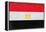 Egypt Flag Design with Wood Patterning - Flags of the World Series-Philippe Hugonnard-Framed Stretched Canvas