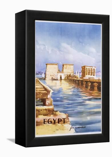 Egypt for Romance Poster-null-Framed Premier Image Canvas