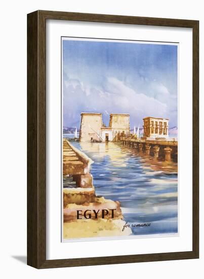 Egypt for Romance Poster-null-Framed Giclee Print