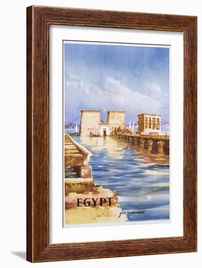 Egypt for Romance Poster-null-Framed Giclee Print