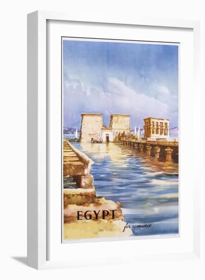 Egypt for Romance Poster-null-Framed Giclee Print