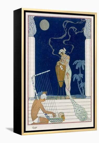 Egypt, from The Art of Perfume, c.1912-Georges Barbier-Framed Premier Image Canvas