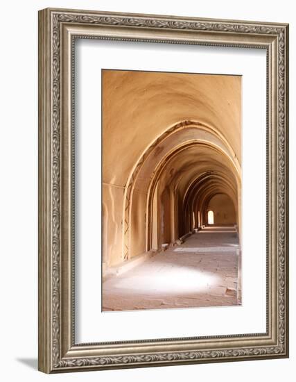 Egypt. Inside the St. Simeon Monastery-Emily Wilson-Framed Photographic Print