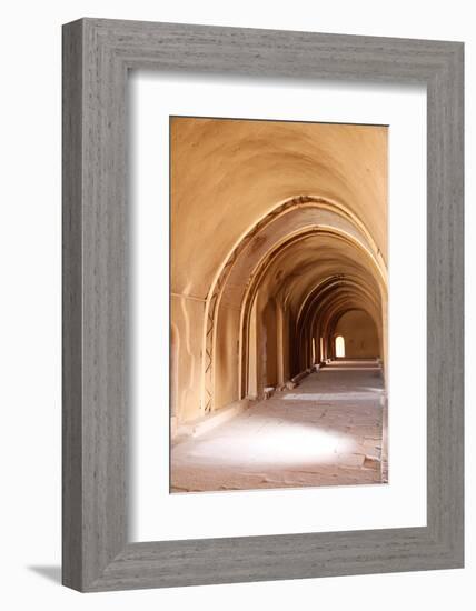 Egypt. Inside the St. Simeon Monastery-Emily Wilson-Framed Photographic Print