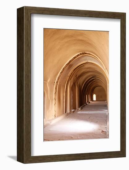 Egypt. Inside the St. Simeon Monastery-Emily Wilson-Framed Photographic Print