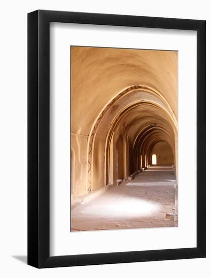 Egypt. Inside the St. Simeon Monastery-Emily Wilson-Framed Photographic Print