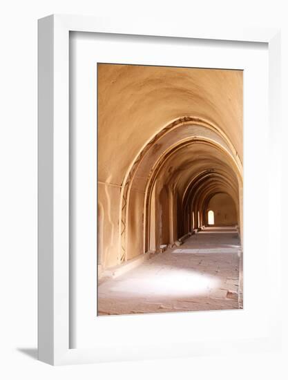 Egypt. Inside the St. Simeon Monastery-Emily Wilson-Framed Photographic Print