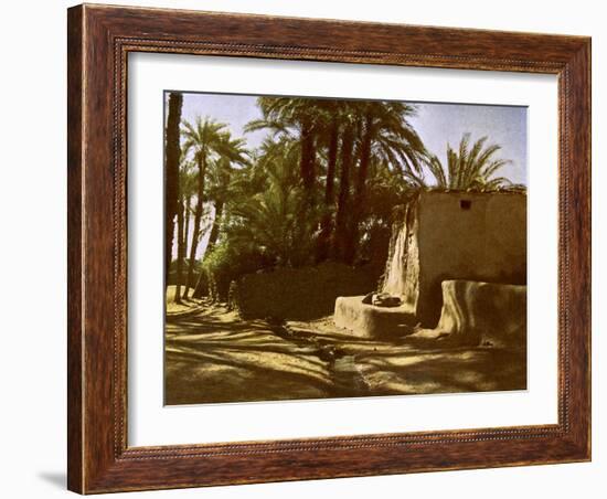 Egypt -Karnak-English Photographer-Framed Giclee Print