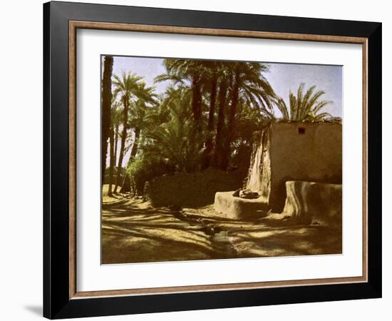 Egypt -Karnak-English Photographer-Framed Giclee Print