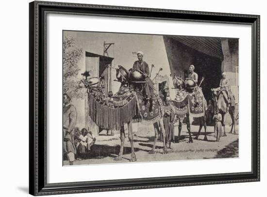 Egypt - Kettle Drummer for Joyful Corteges-null-Framed Photographic Print