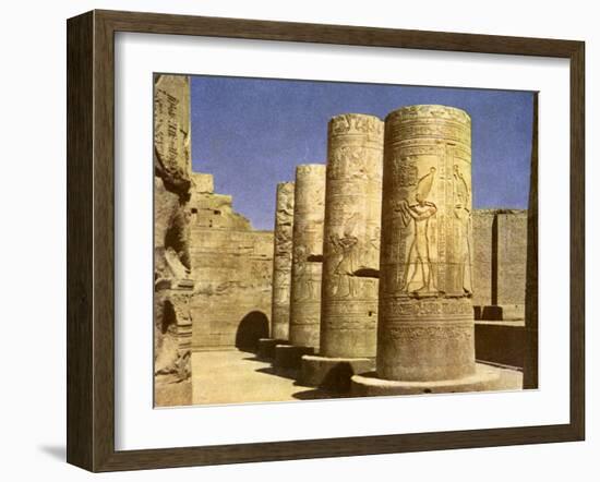 Egypt - Kom Omeo-English Photographer-Framed Giclee Print