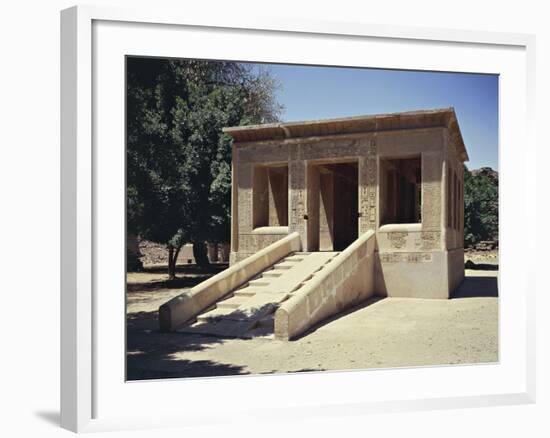 Egypt, Luxor Governorate, Karnak Senusret I Cloister-null-Framed Giclee Print