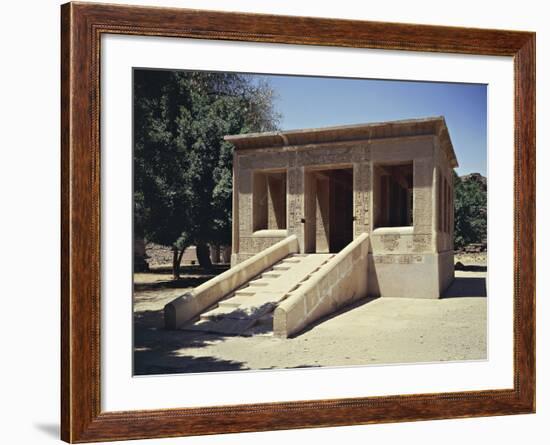 Egypt, Luxor Governorate, Karnak Senusret I Cloister-null-Framed Giclee Print