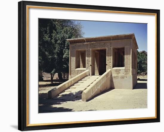 Egypt, Luxor Governorate, Karnak Senusret I Cloister-null-Framed Giclee Print