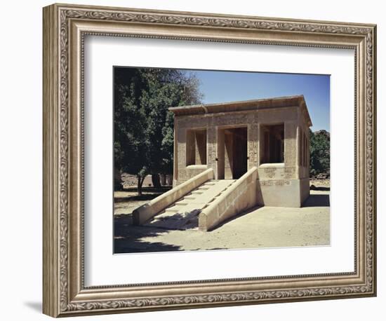 Egypt, Luxor Governorate, Karnak Senusret I Cloister-null-Framed Giclee Print