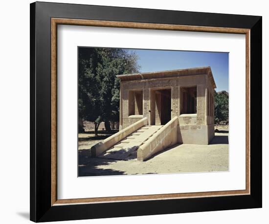 Egypt, Luxor Governorate, Karnak Senusret I Cloister-null-Framed Giclee Print