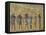 Egypt, Luxor, Valley of the Kings, Tomb of Seti I, Mural Painting of Gods from Nineteenth Dynasty-null-Framed Premier Image Canvas