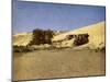 Egypt - Nubian settlement-English Photographer-Mounted Giclee Print