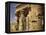 Egypt- temple of Kom Ombo-English Photographer-Framed Premier Image Canvas