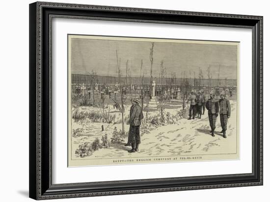 Egypt, the English Cemetery at Tel-El-Kebir-null-Framed Giclee Print