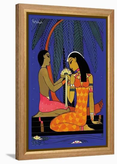 Egypt, The Lotus-Frank Mcintosh-Framed Stretched Canvas